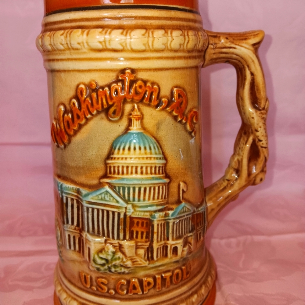 Washington DC White House Beer Stein